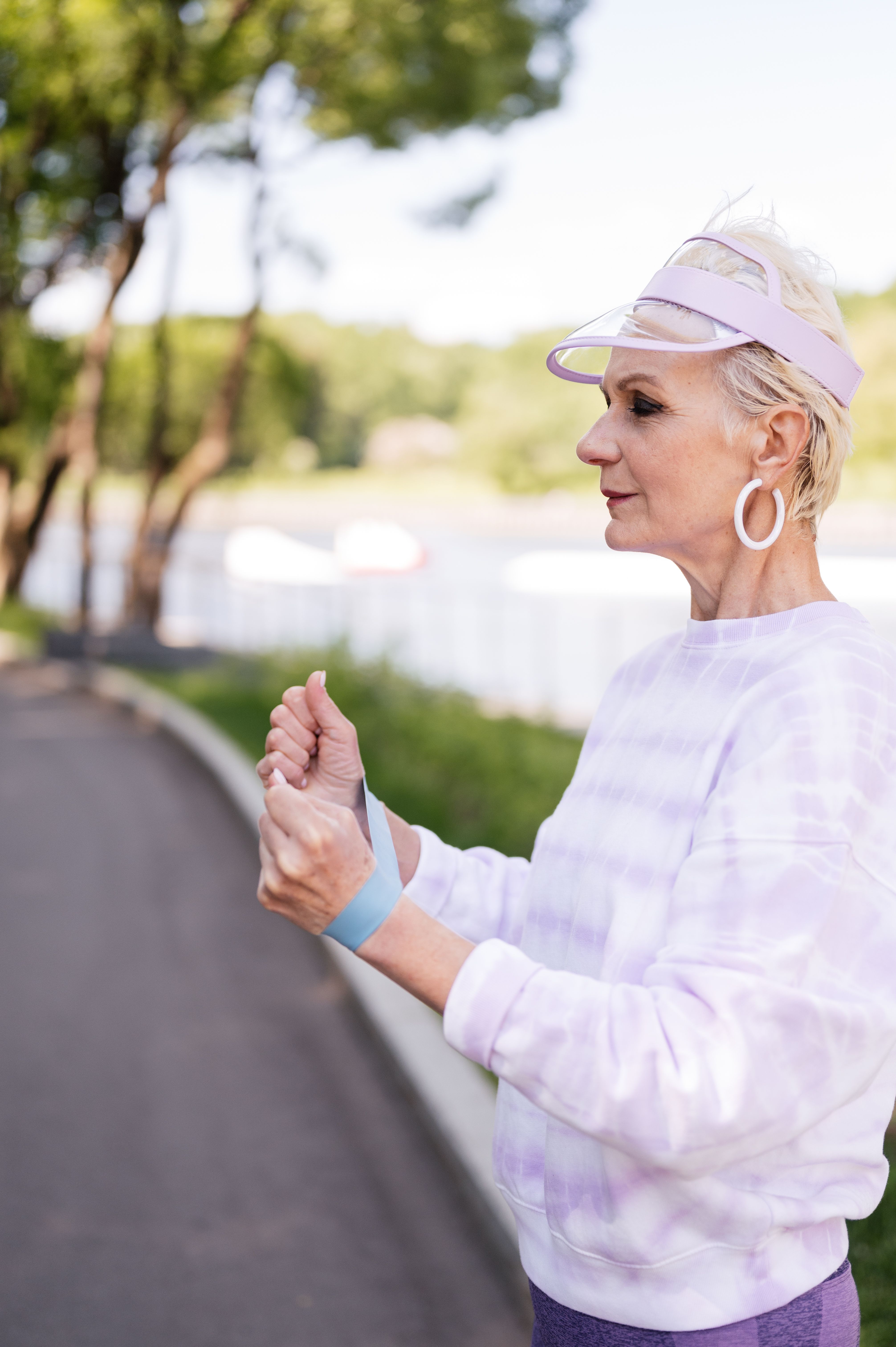 Female longevity and movement in an active wellness routine