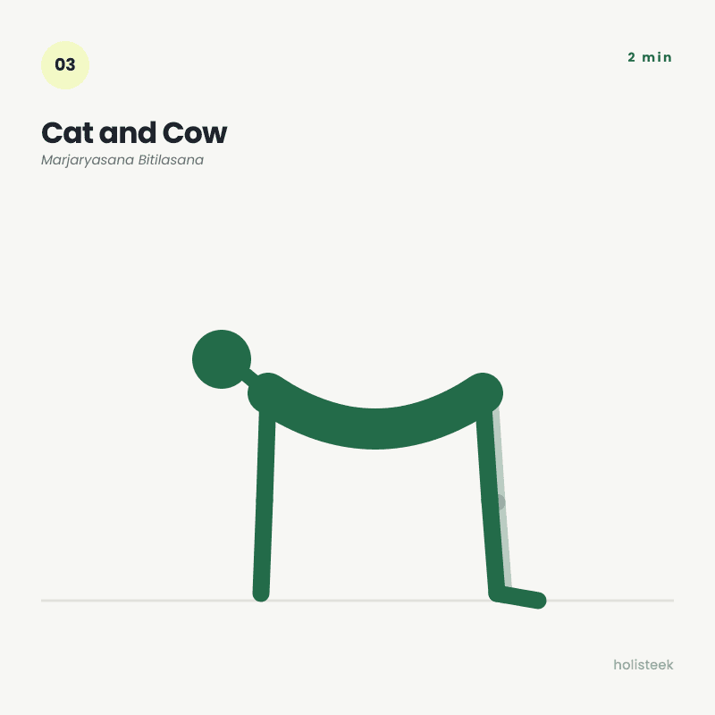 Cat-Cow Pose (Marjaryasana-Bitilasana)
