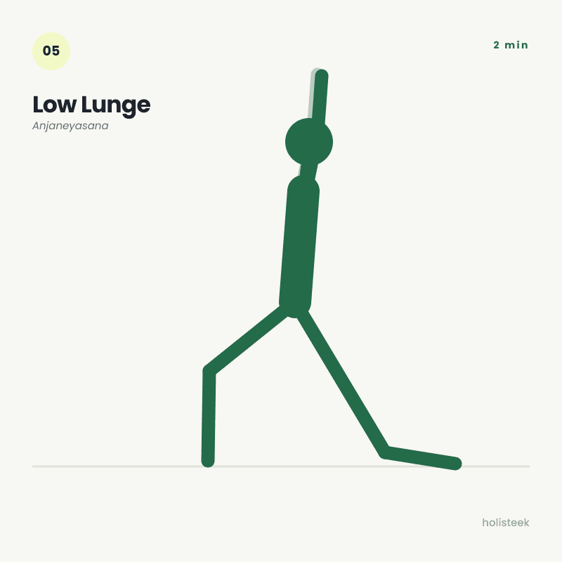 Low Lunge (Anjaneyasana)