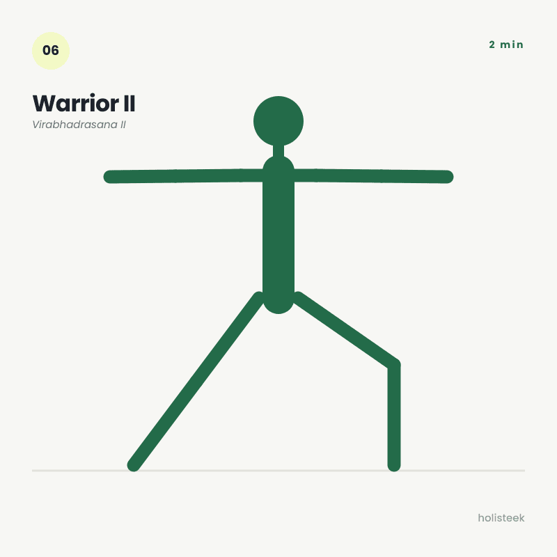 Warrior II (Virabhadrasana II)